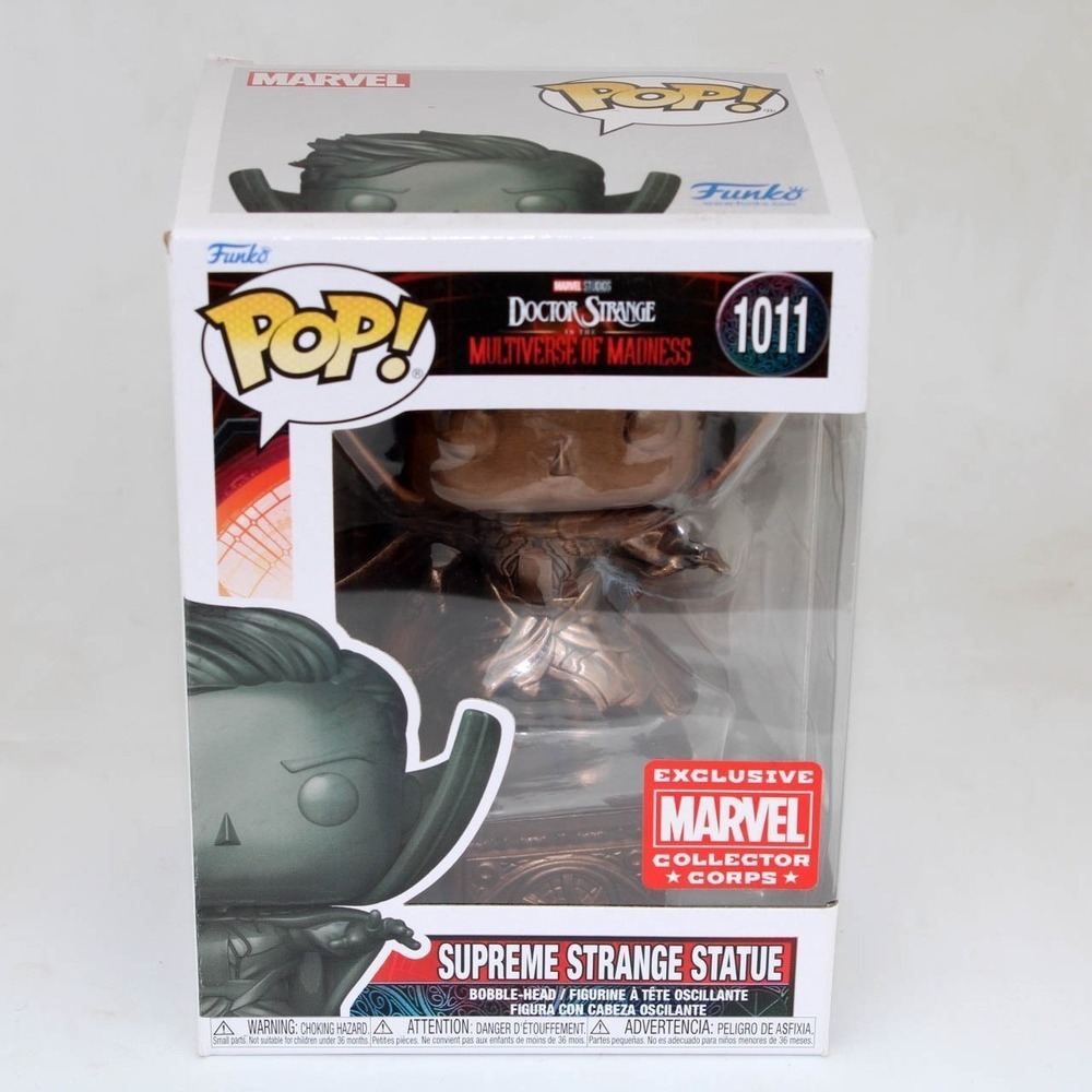 Funko Pop! Supreme Strange Statue #1011 Marvel Collector Corps Exclusive New